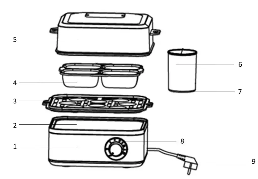 BENRUBI0-IZ -8201-Egg-Boiler-FIG-1