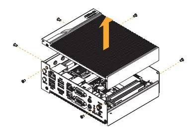 ASRock Phoenix iEP-5000G Series Industrial IOT Controller - Hard Drive 1