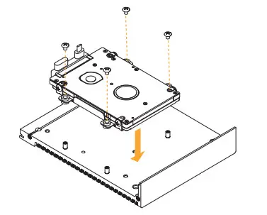 ASRock Phoenix iEP-5000G Series Industrial IOT Controller - Hard Drive 3
