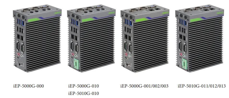 ASRock Phoenix iEP-5000G Series Industrial IOT Controller
