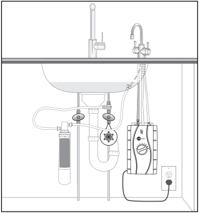 insinkerator Hot250 Instant Hot Water Dispenser System A2