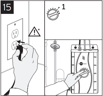 insinkerator Hot250 Instant Hot Water Dispenser System B15