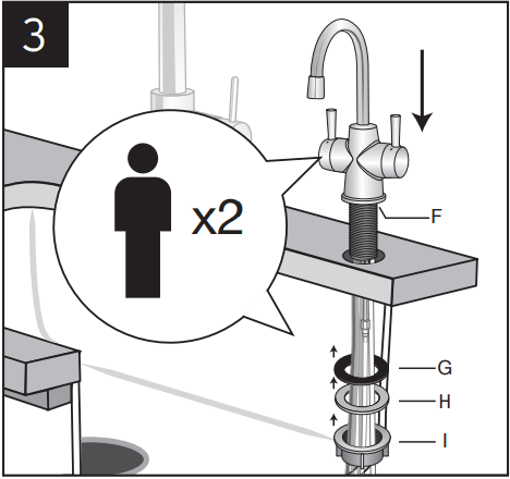 insinkerator Hot250 Instant Hot Water Dispenser System B3