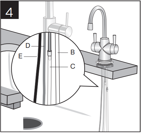 insinkerator Hot250 Instant Hot Water Dispenser System B4