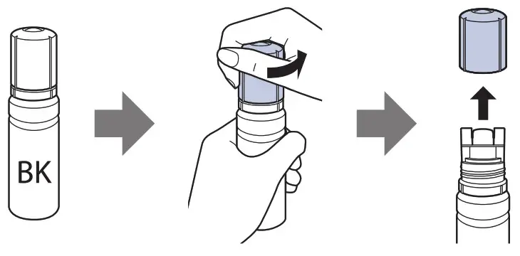 EPSON ET 2840 Wireless Color Printer - bottle