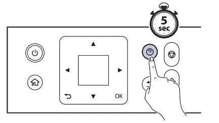 EPSON ET 2840 Wireless Color Printer - message