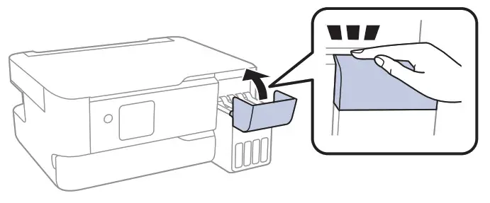 EPSON ET 2840 Wireless Color Printer - tank