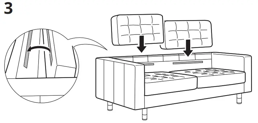 IKEA LANDSKRONA 3 Seat Sofa - Product Overview 10