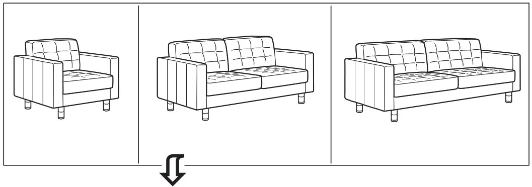 IKEA LANDSKRONA 3 Seat Sofa - Product Overview 8