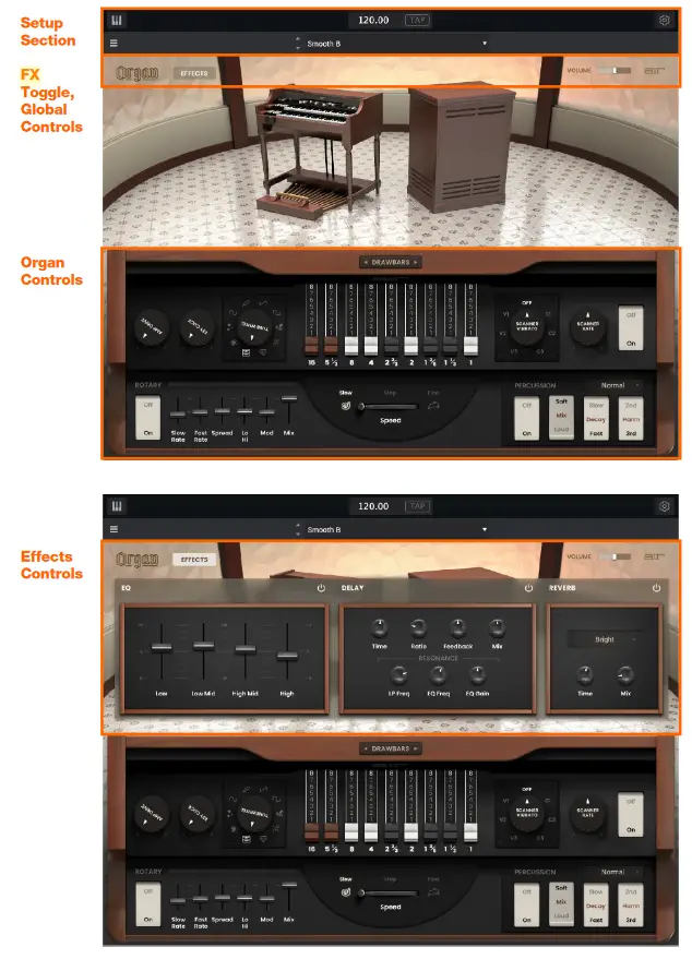 air Organ Plugin Instrument - overview