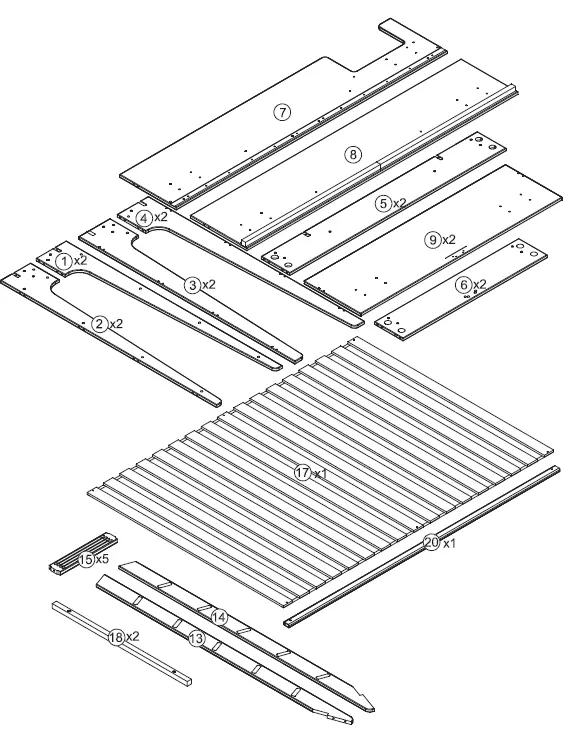 oeuf-1PLB0x-Perch-Loft-Full-Size-Bed-fig-1 (3)