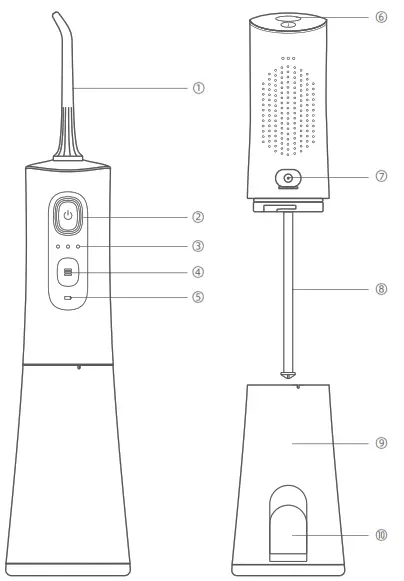 Bitvae C2 Oral Irrigator - Diogrom