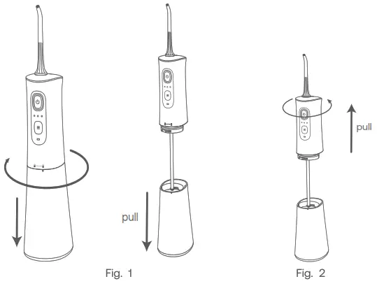 Bitvae C2 Oral Irrigator - Fig1