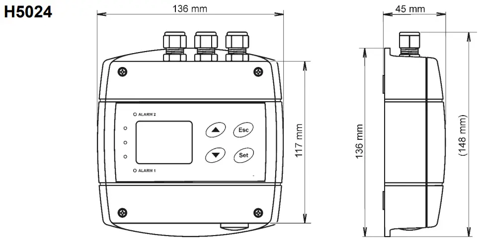 COMET-SYSTEM-H5024-CO2-Concentration-Transmitter-with-Relay-Outputs-fig-3
