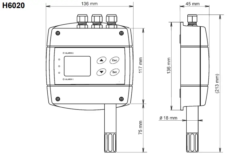 COMET-SYSTEM-H5024-CO2-Concentration-Transmitter-with-Relay-Outputs-fig-4