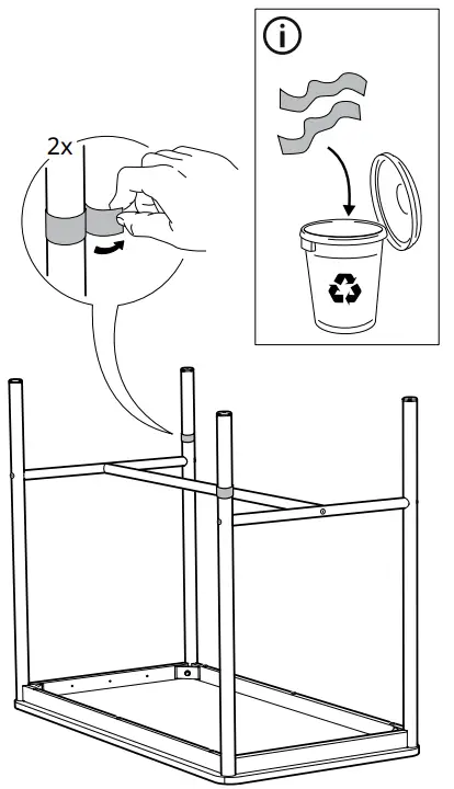 IKEA TOMMARYD Table Anthracite 511 8x271 2 Inch - fig 10