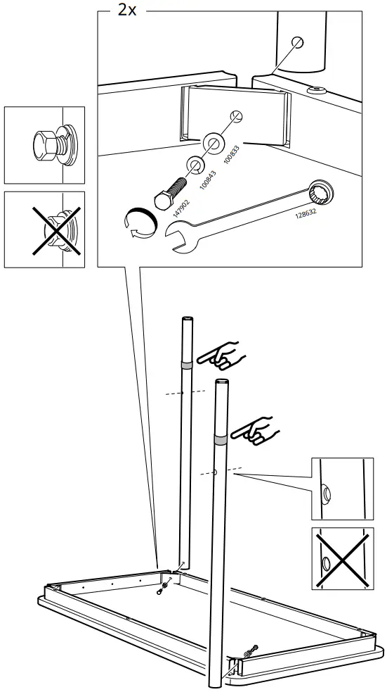 IKEA TOMMARYD Table Anthracite 511 8x271 2 Inch - fig 4