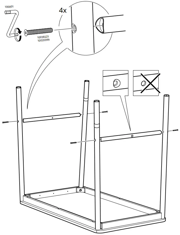 IKEA TOMMARYD Table Anthracite 511 8x271 2 Inch - fig 6