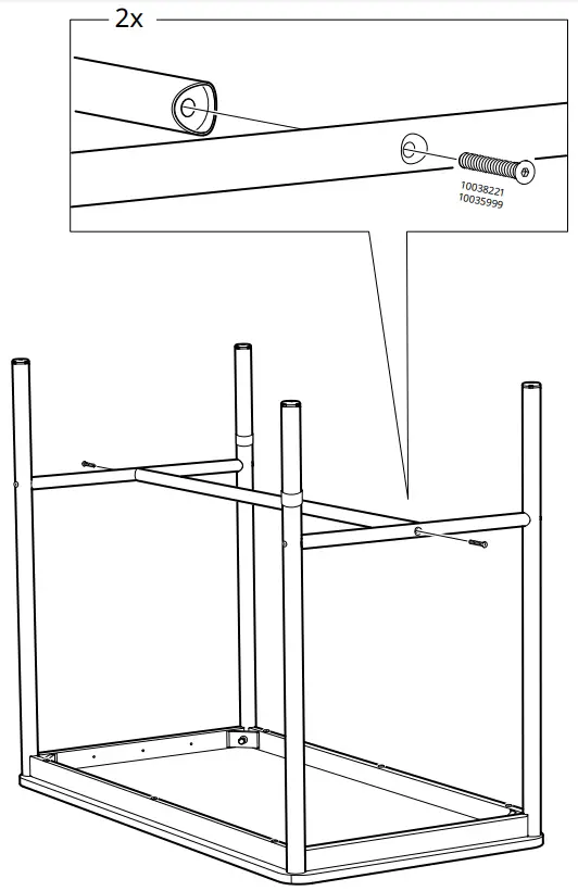 IKEA TOMMARYD Table Anthracite 511 8x271 2 Inch - fig 7