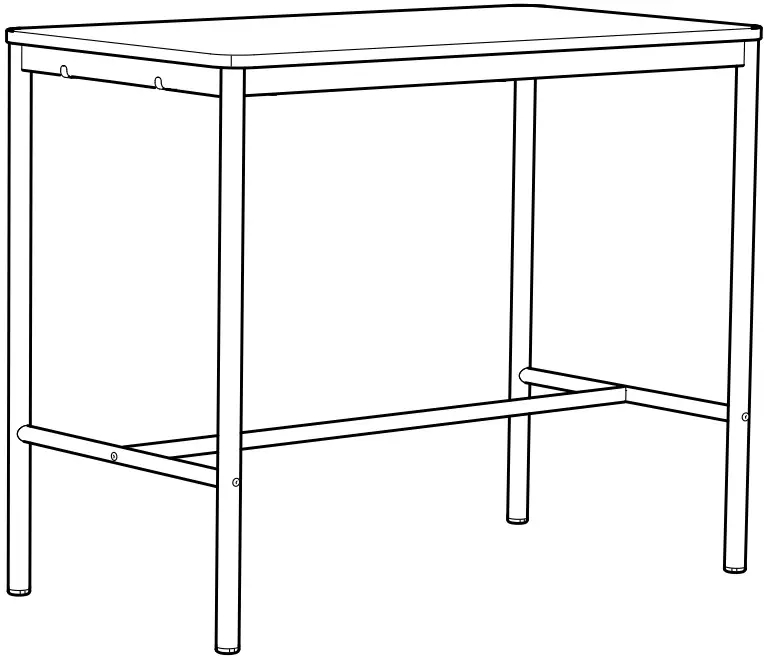 IKEA TOMMARYD Table Anthracite 511 8x271 2 Inch