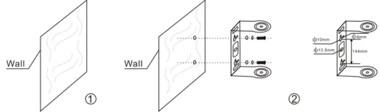 itC T-774W Wall Mount Speaker - Dimension1