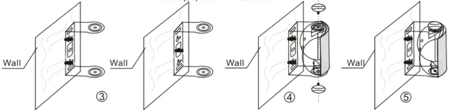 itC T-774W Wall Mount Speaker - Dimension2