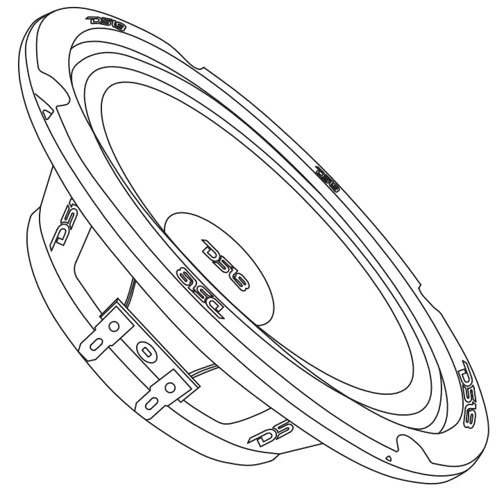 DS18 PRO-NS8 Car Audio Speaker