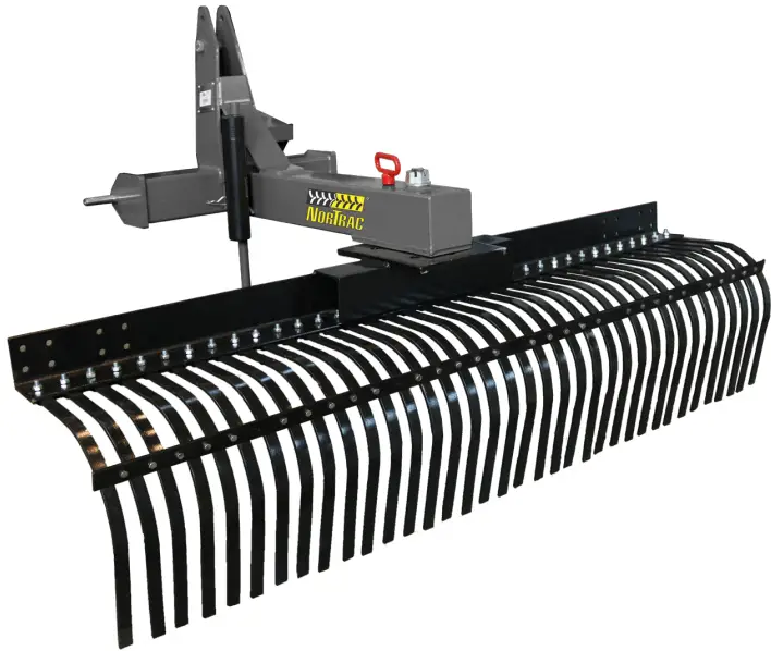 NORTRAC BE-LRMXG 3 Pt Heavy Duty Landscape Rake