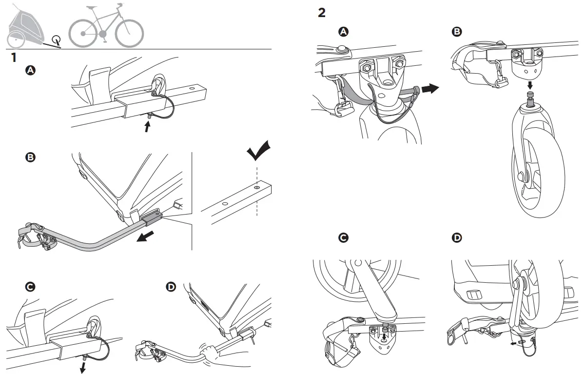THULE 101018XX Coaster XT Bike Trailer - Fig 13