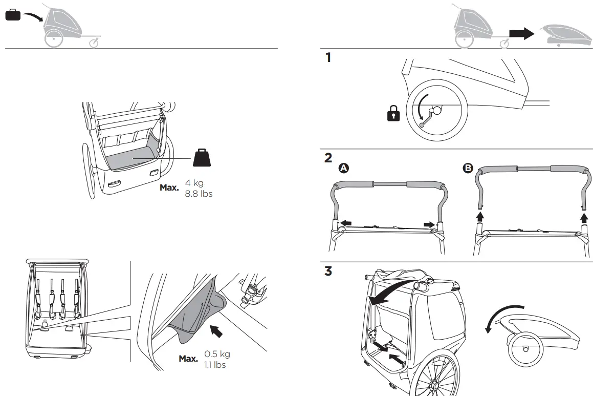 THULE 101018XX Coaster XT Bike Trailer - Fig 18
