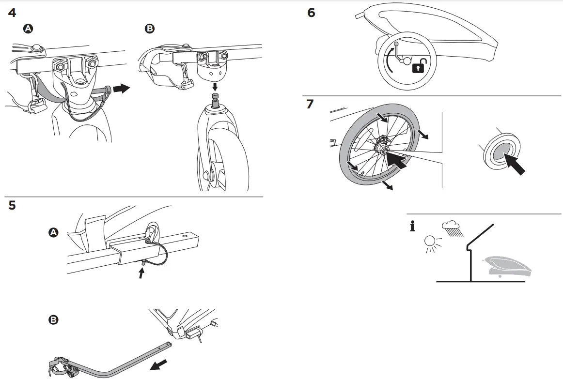 THULE 101018XX Coaster XT Bike Trailer - Fig 19