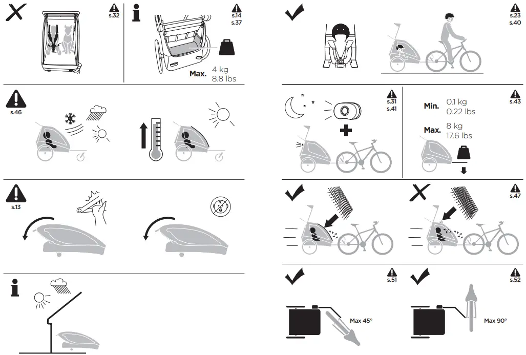 THULE 101018XX Coaster XT Bike Trailer - Fig 5