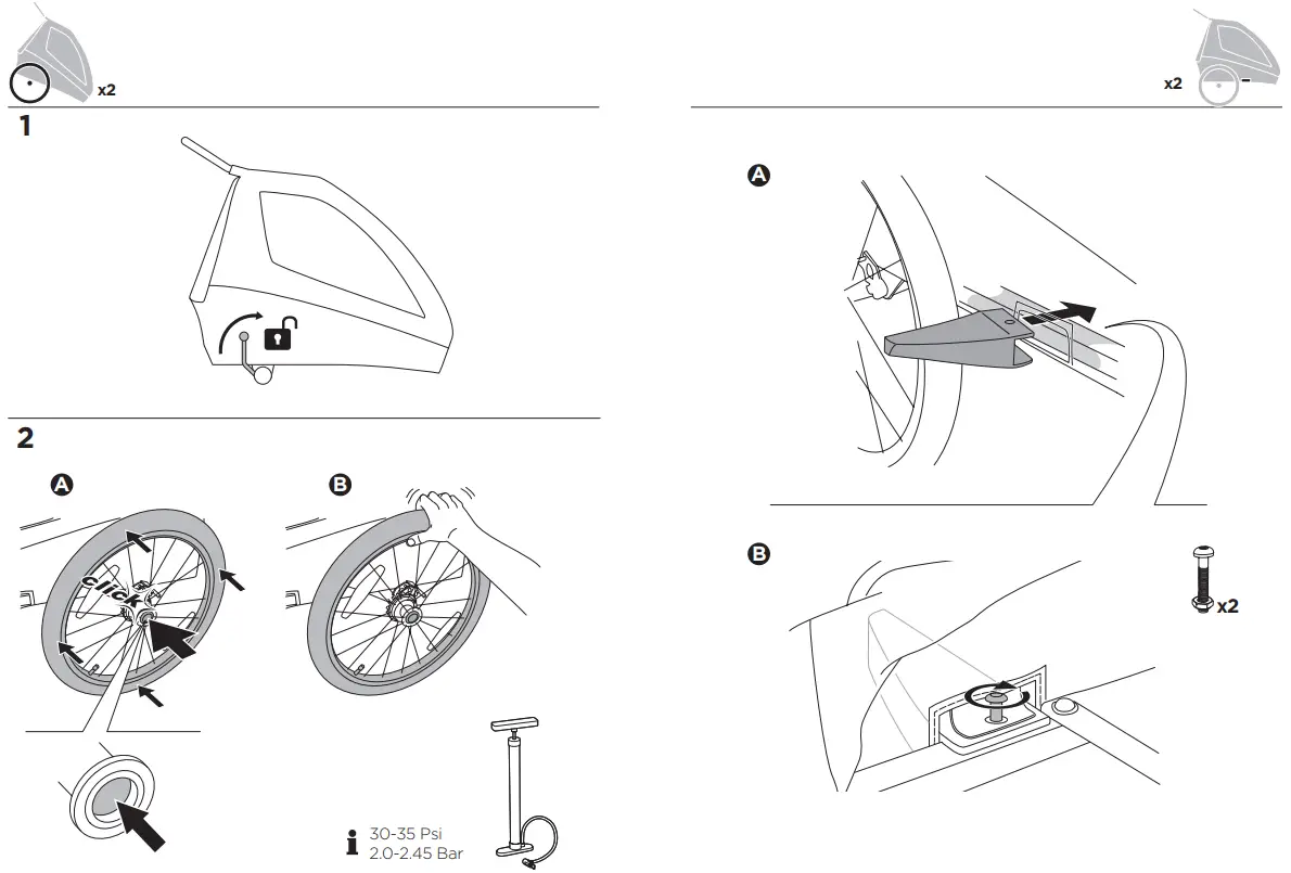THULE 101018XX Coaster XT Bike Trailer - Fig 9