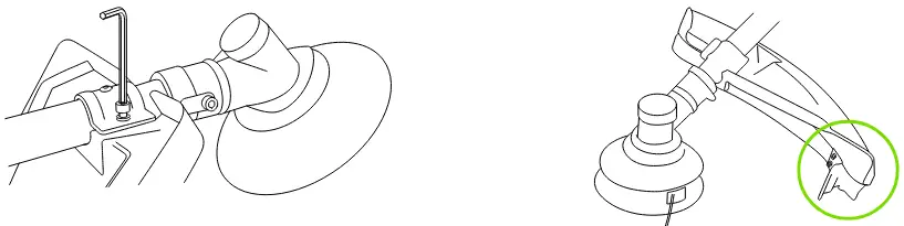 MOUNTING THE SAFETY GUARD