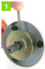 INSTALLING THE METAL DISC