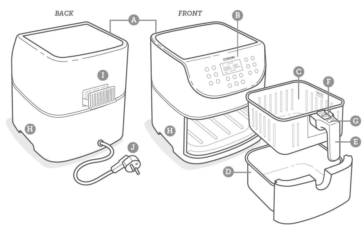 COSORI CS158-AF Smart 5.5 Litre Air Fryer-fig-6