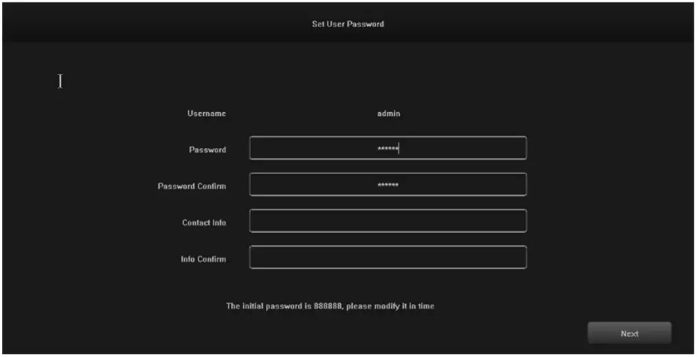Switching On The System