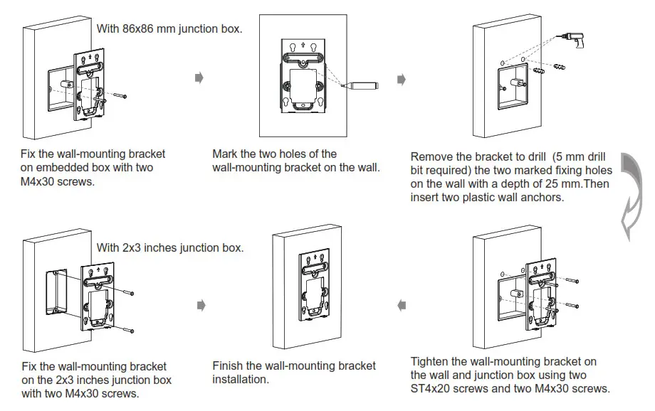 Akuvox R20A 2 Video Door Phone with 110 Degree Wide Angle Camera - fi4