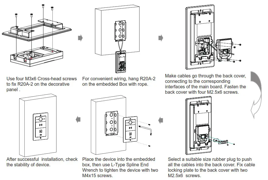 Akuvox R20A 2 Video Door Phone with 110 Degree Wide Angle Camera - fig 10