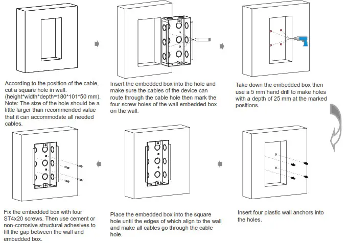 Akuvox R20A 2 Video Door Phone with 110 Degree Wide Angle Camera - fig 7