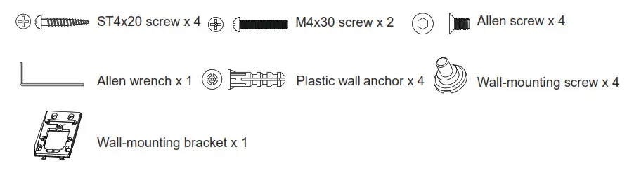 Akuvox R20A 2 Video Door Phone with 110 Degree Wide Angle Camera - fig