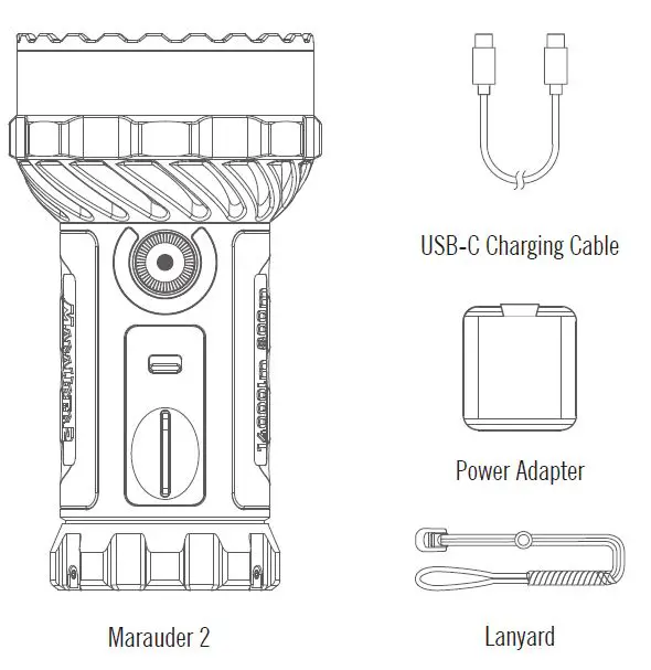 OLIGHT-Marauder-2-Rechargeable-Handheld-Flashlight-fig- (1)