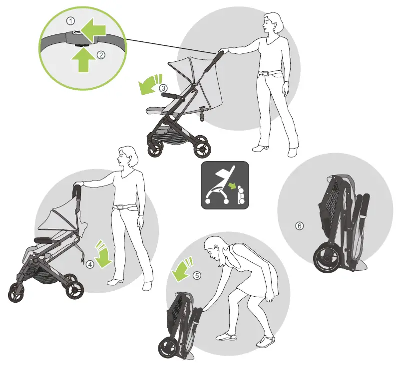 4BABY TWIZZY Baby Stroller 7