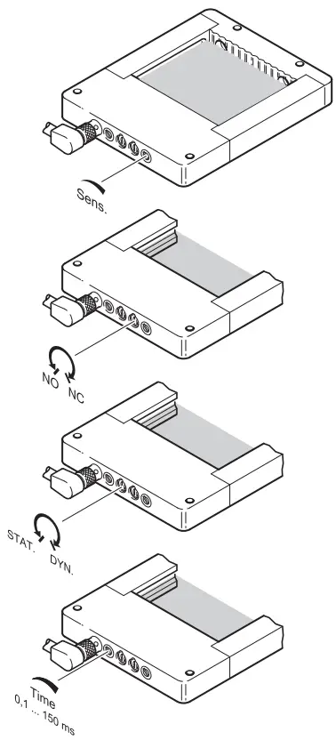 Potentiometer operation