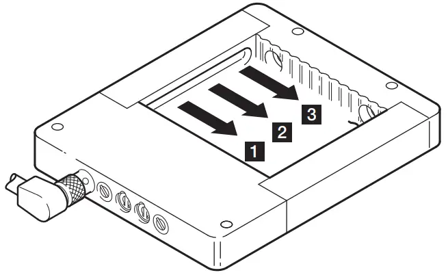 Determining the zone of falling objects
