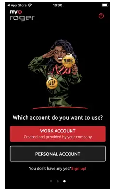MyQ Roger mobile app setup
