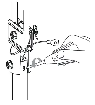 Vannus Luna 3B 56 Ceiling Fan - screw