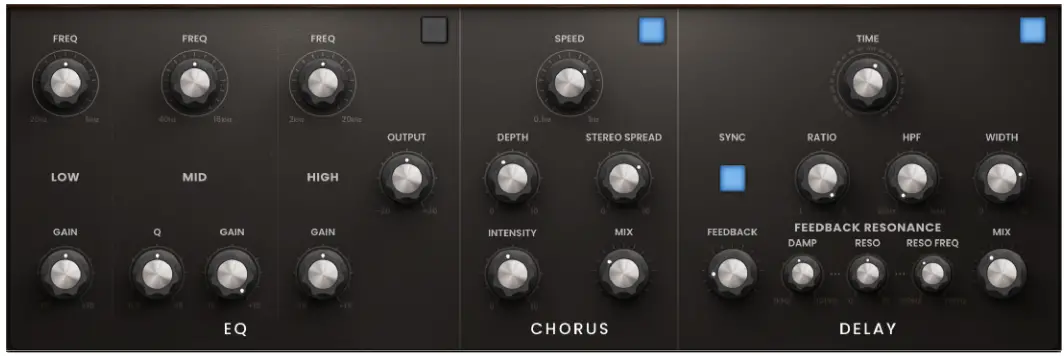 air Mini D Plugin - Effects Controls