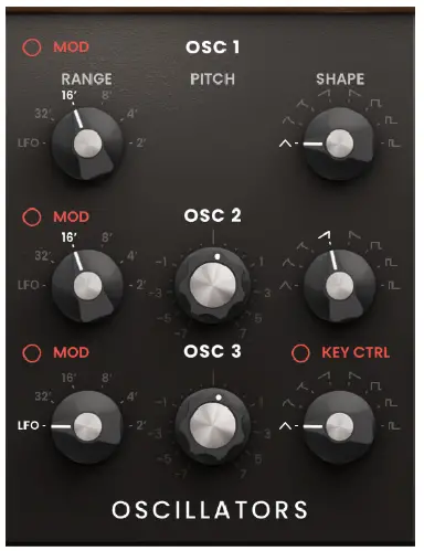 air Mini D Plugin - Oscillators