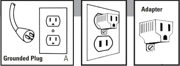GROUNDING INSTRUCTIONS